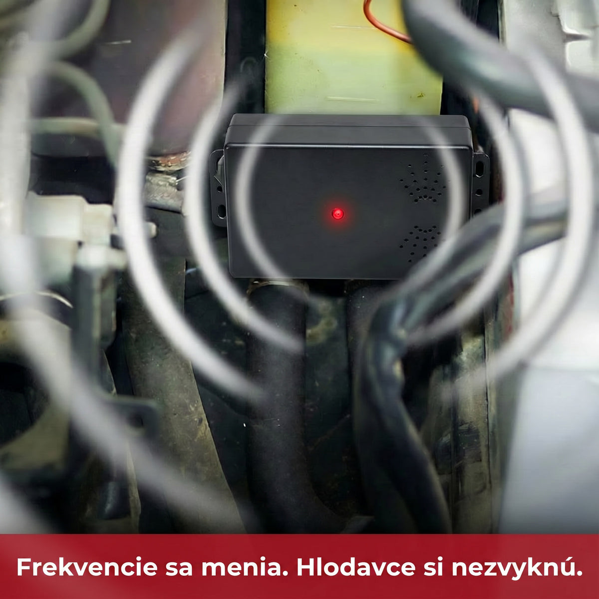 SHØK GO – ultrazvukový odpuzovač kun a hlodavců